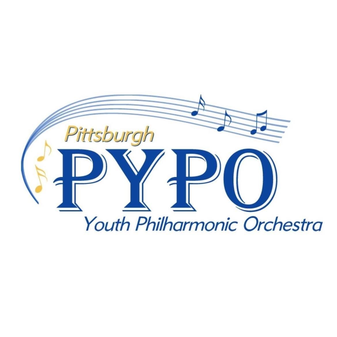 Logo for "PITTSBURGH YOUTH PHILHARMONIC ORCHESTRA"