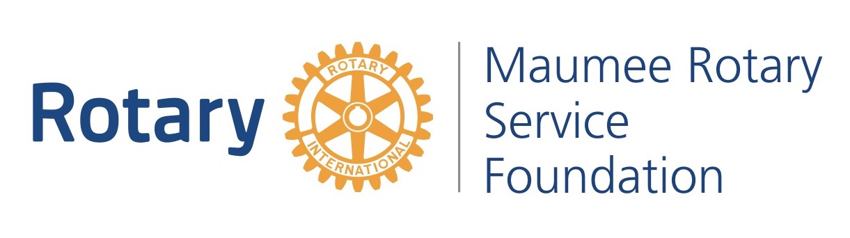Logo for "MAUMEE ROTARY SERVICE FOUNDATION"