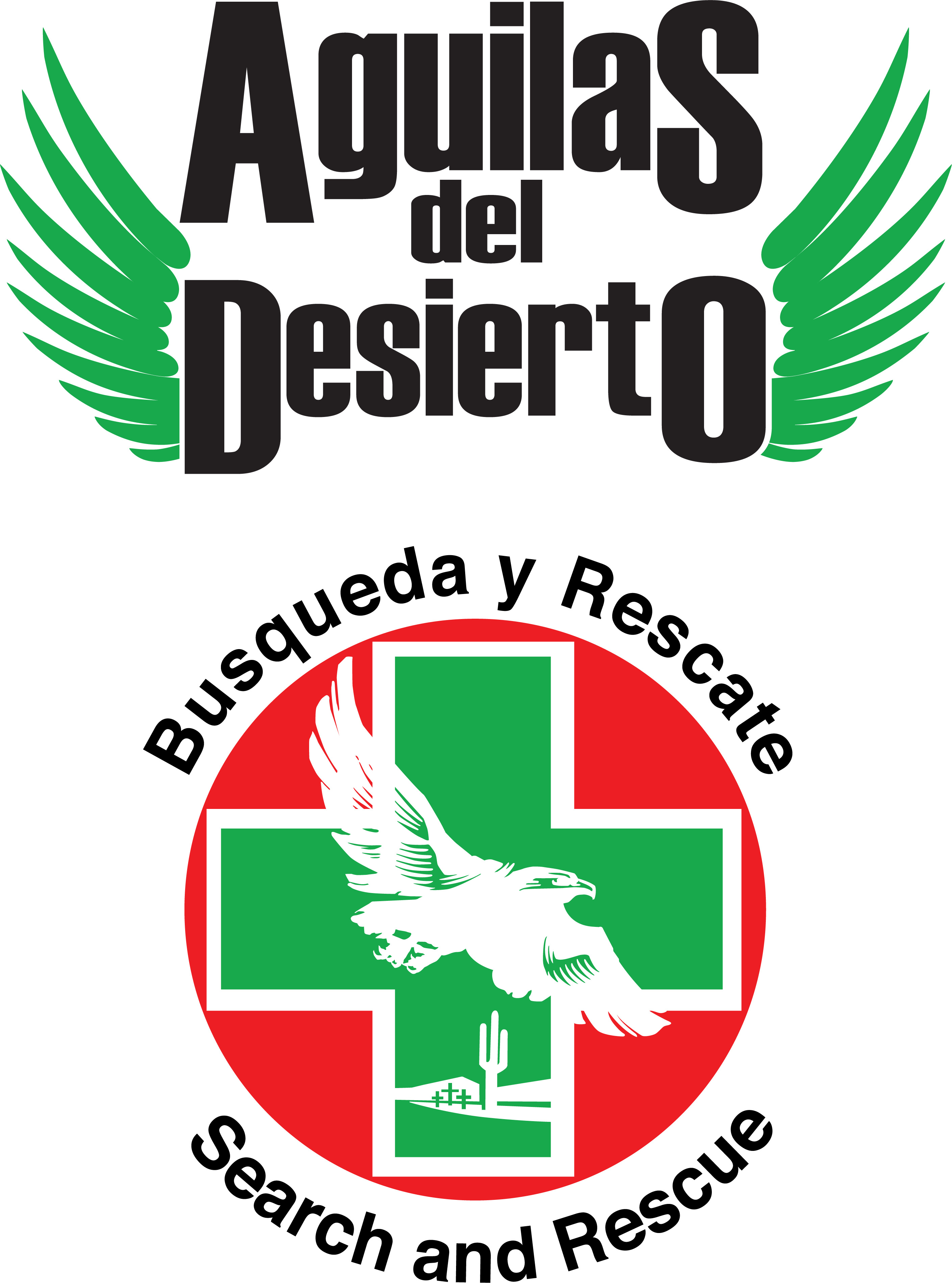 Logo for "Aguilas Del Desierto Inc"
