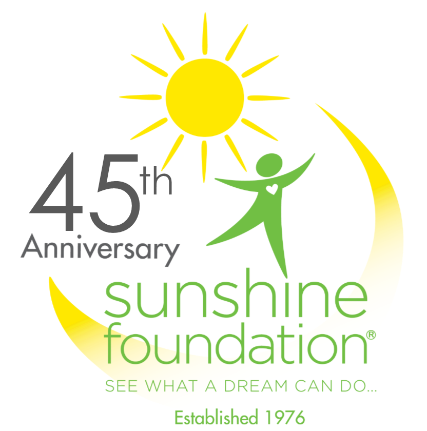 Logo for "SUNSHINE FOUNDATION"
