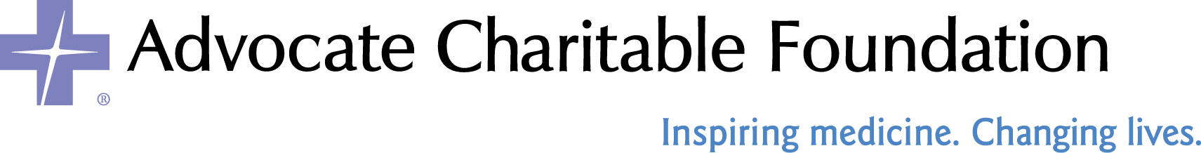Logo for "ADVOCATE CHARITABLE FOUNDATION"