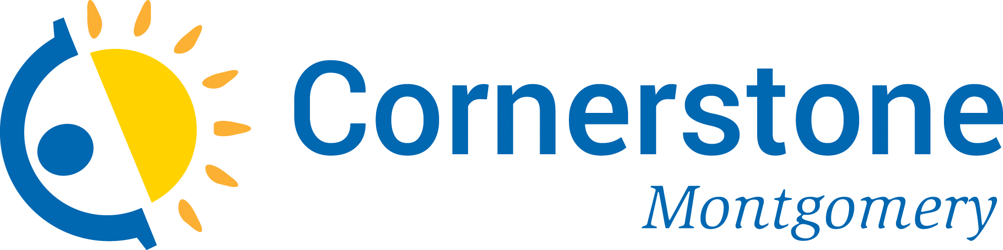 Logo for "CORNERSTONE MONTGOMERY"