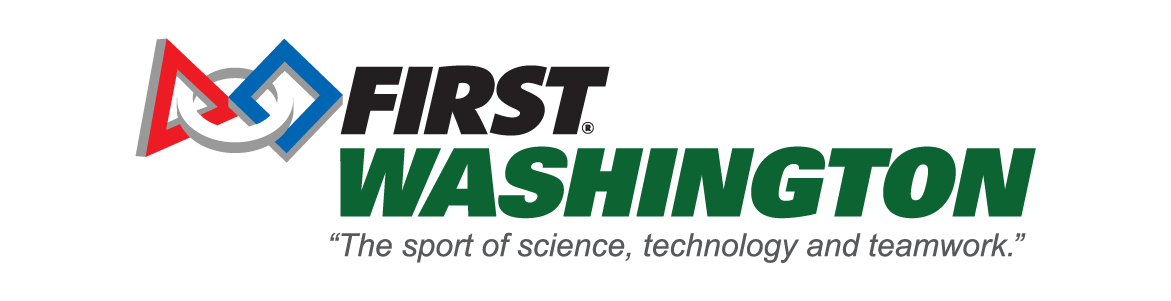 Logo for "WASHINGTON FIRST ROBOTICS"