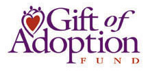 Logo for "GIFT OF ADOPTION FUND INC"