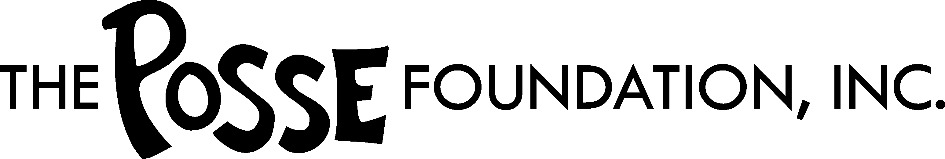 Logo for "THE POSSE FOUNDATION INC"