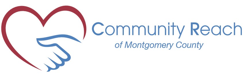 Logo for "COMMUNITY REACH OF MONTGOMERY COUNTY"
