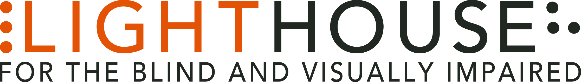 Logo for "LIGHTHOUSE FOR THE BLIND AND VISUALLY IMPAIRED"