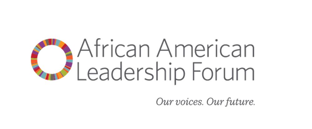 Logo for "AFRICAN AMERICAN LEADERSHIP FORUM"