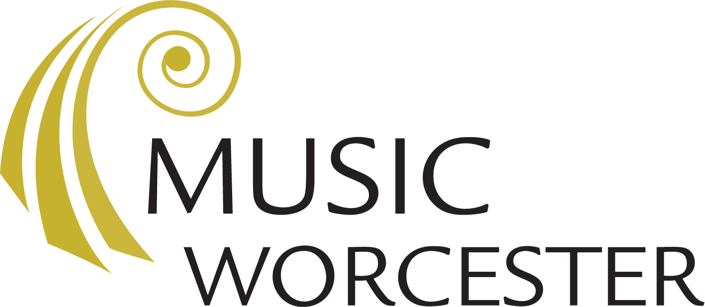 Logo for "MUSIC WORCESTER INC"