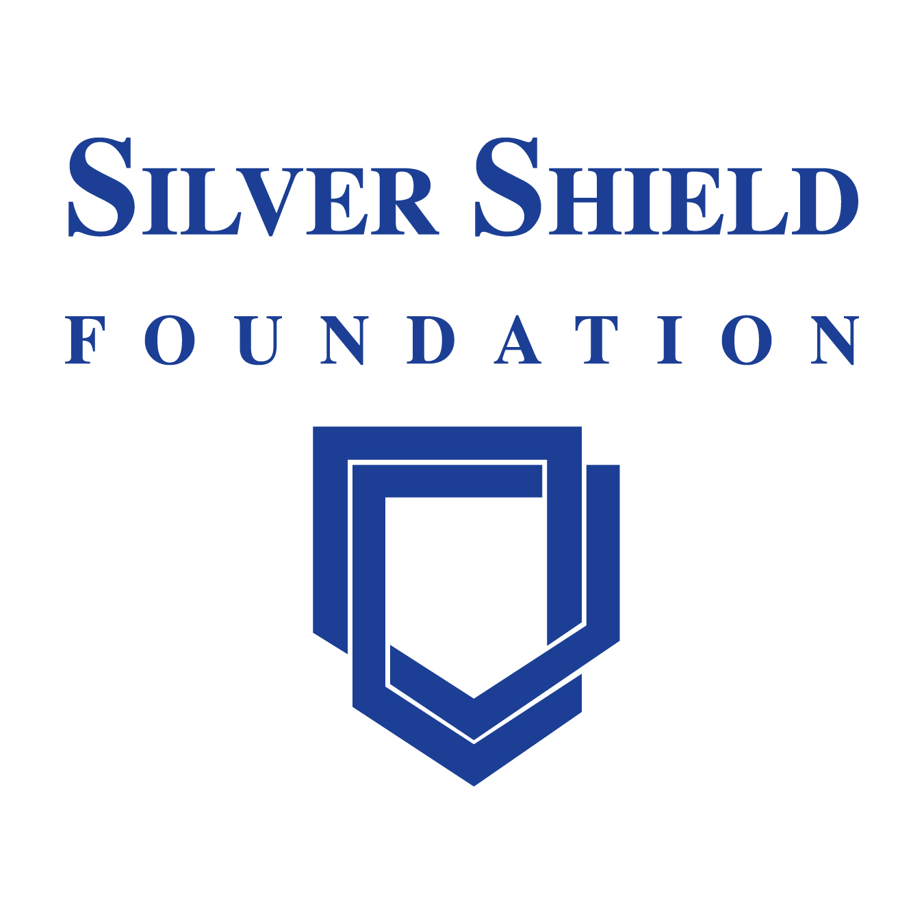 Logo for "THE SILVER SHIELD FOUNDATION INC"