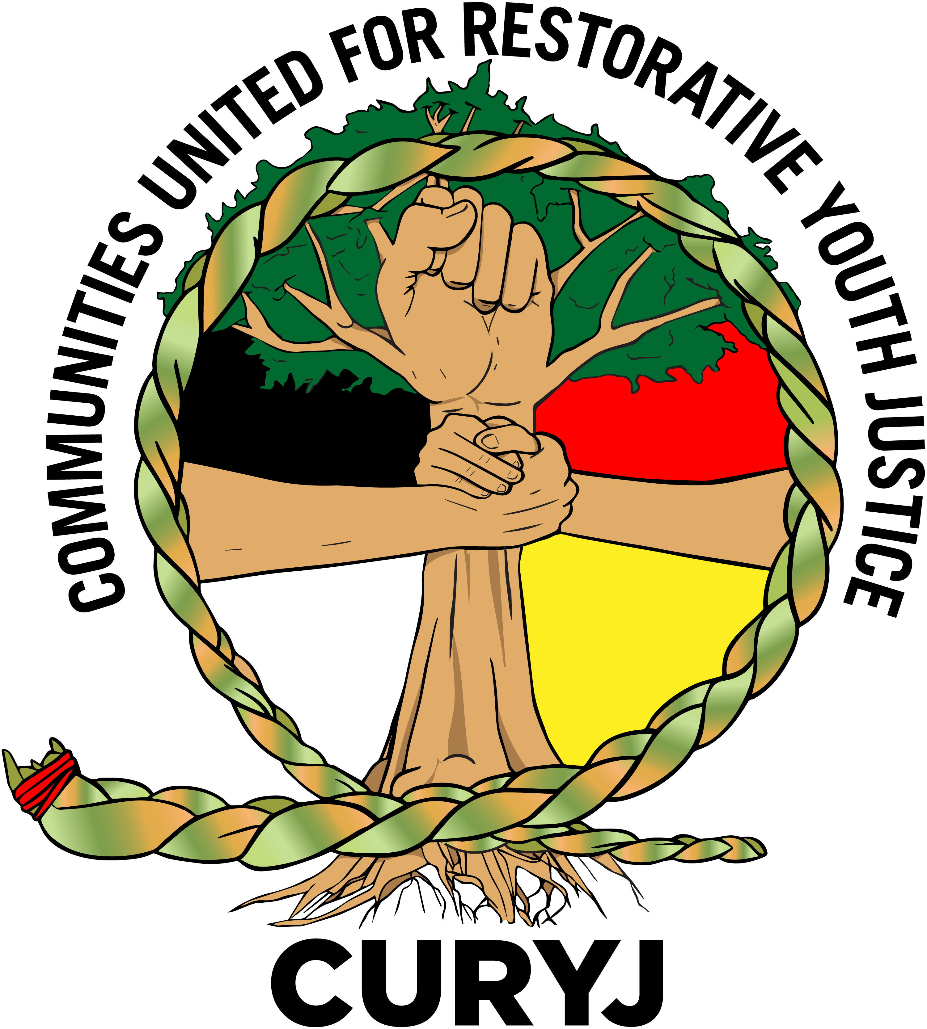 Logo for "Communities United for Restorative Youth Justice dba CURYJ"