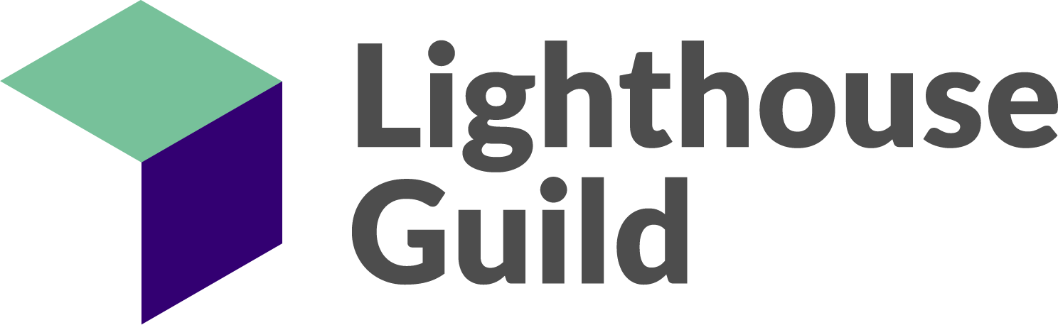 Logo for "LIGHTHOUSE GUILD INTERNATIONAL INC"