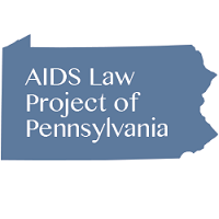 Logo for "AIDS LAW PROJECT OF PENNSYLVANIA"