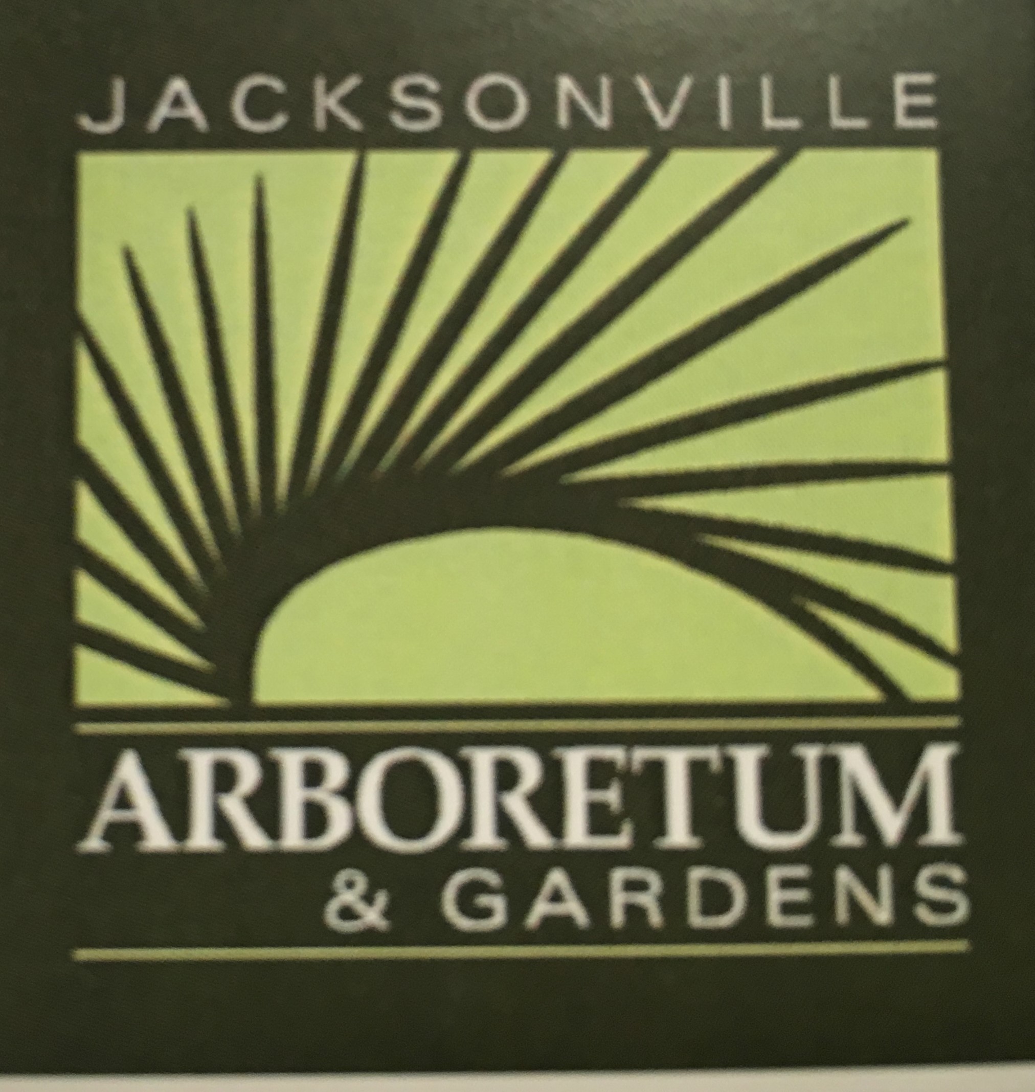 Logo for "JACKSONVILLE ARBORETUM & BOTANICAL"