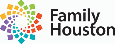 Logo for "Family Service Center of Houston and Harris County"