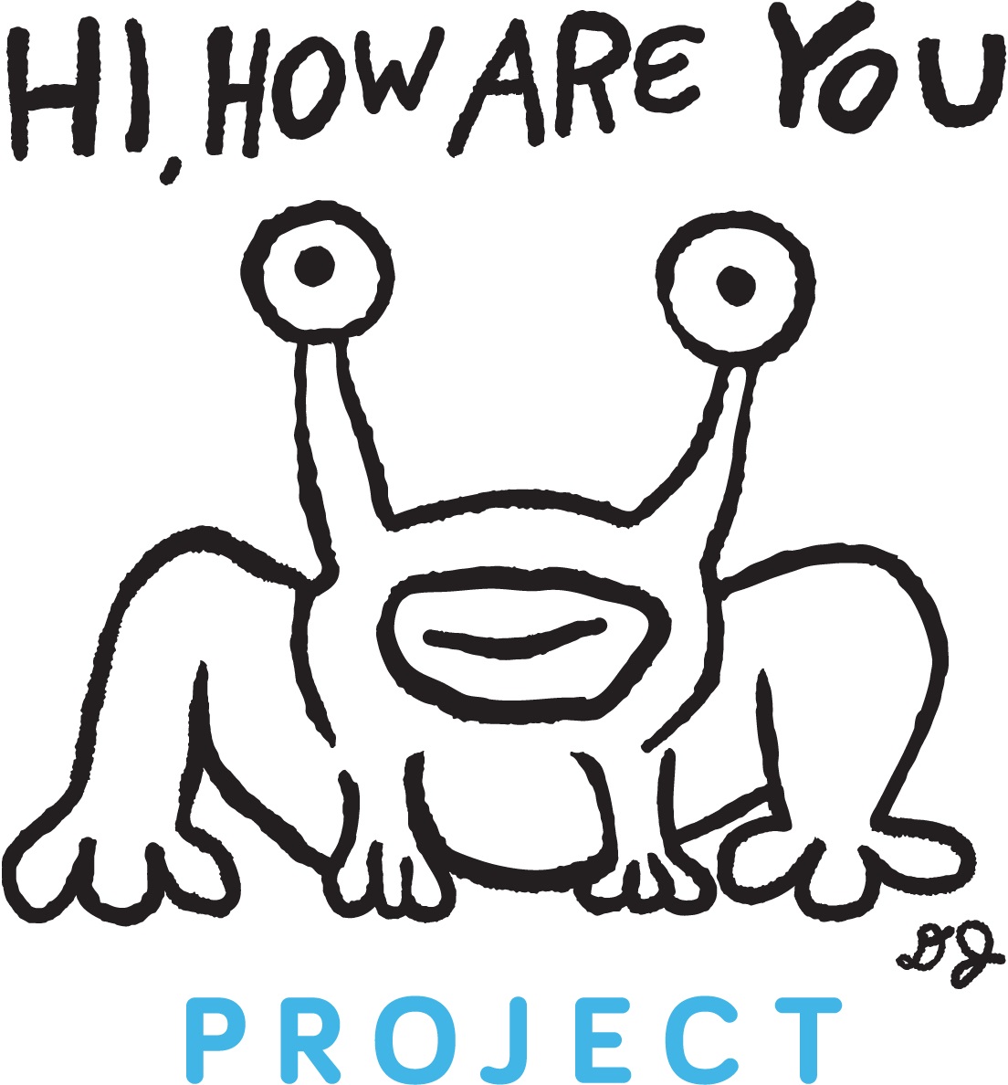 Logo for "HI HOW ARE YOU FOUNDATION INC"