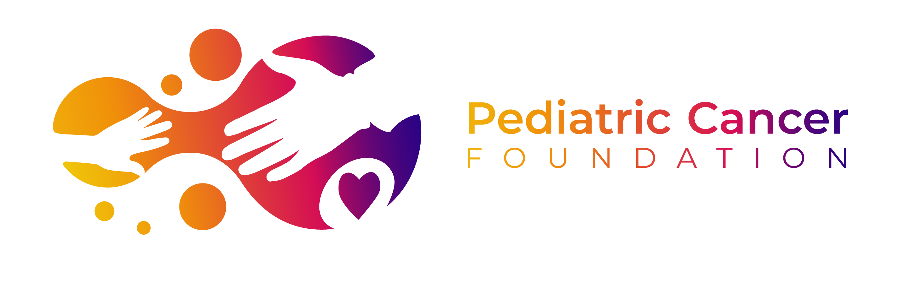 Logo for "PEDIATRIC CANCER FOUNDATION"