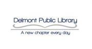 Logo for "DELMONT PUBLIC LIBRARY"