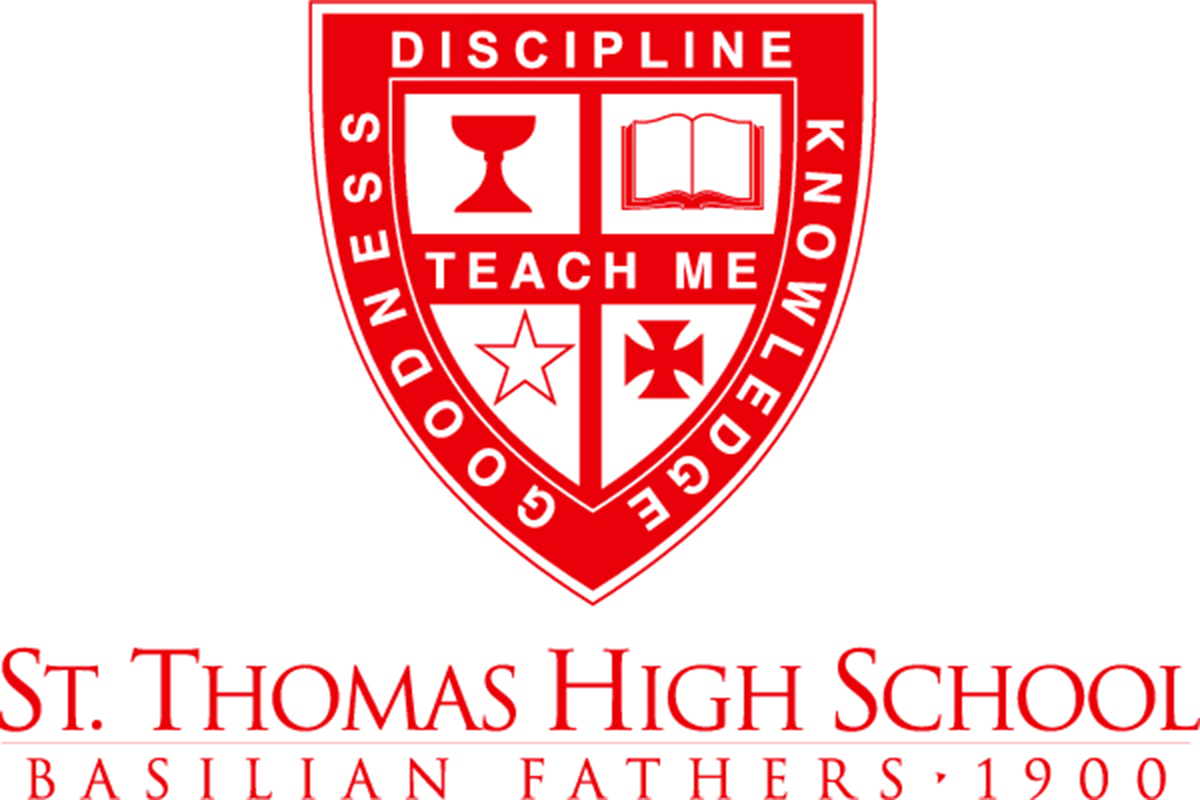 Logo for "ST THOMAS HIGH SCHOOL"