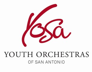 Logo for "YOUTH ORCHESTRAS OF SAN ANTONIO"