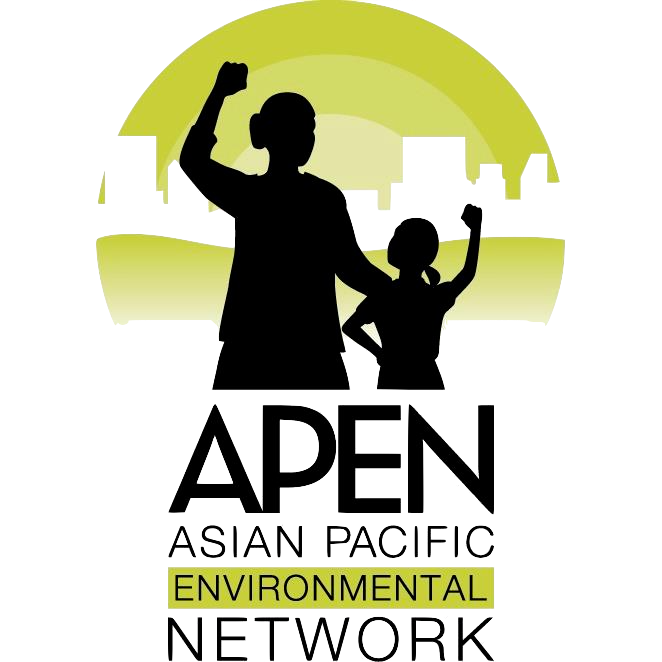 Logo for "Asian Pacific Environmental Network"