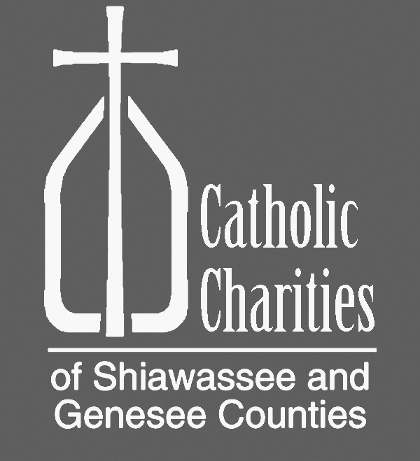 Logo for "CATHOLIC CHARITIES OF SHIAWASSEE AND GENESEE COUNTIES"