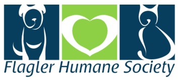 Logo for "FLAGLER HUMANE SOCIETY INC"