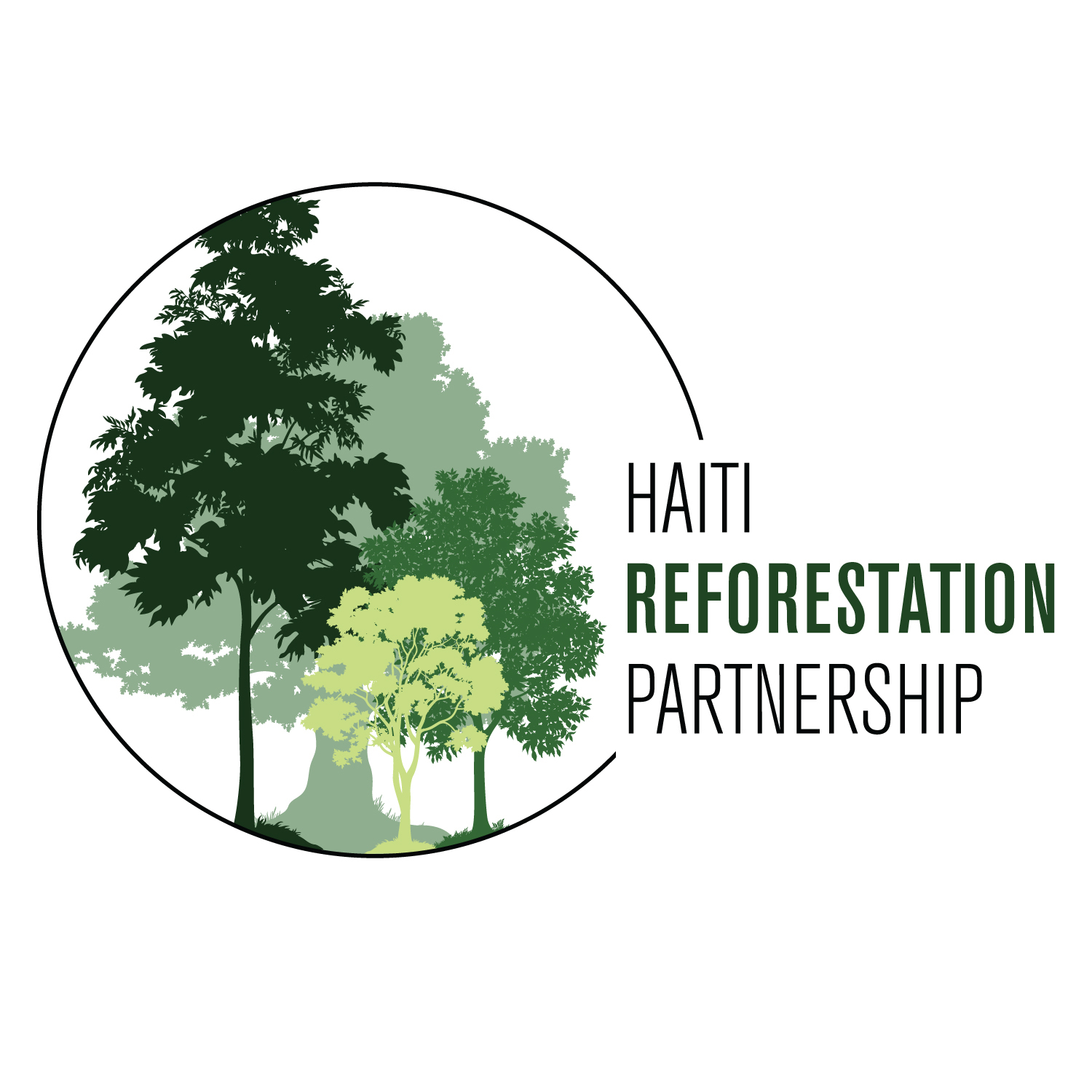 Logo for "HAITI REFORESTATION PARTNERSHIP"