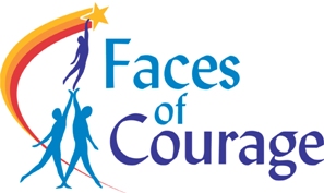 Logo for "FACES OF COURAGE FOUNDATION INC"