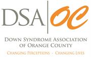 Logo for "DOWN SYNDROME ASSOCIATION OF ORANGE COUNTY"