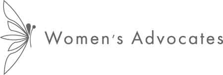 Logo for "WOMEN'S ADVOCATES INC"