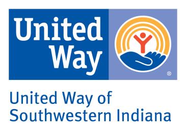 Logo for "UNITED WAY OF SOUTHWESTERN INDIANA INC"
