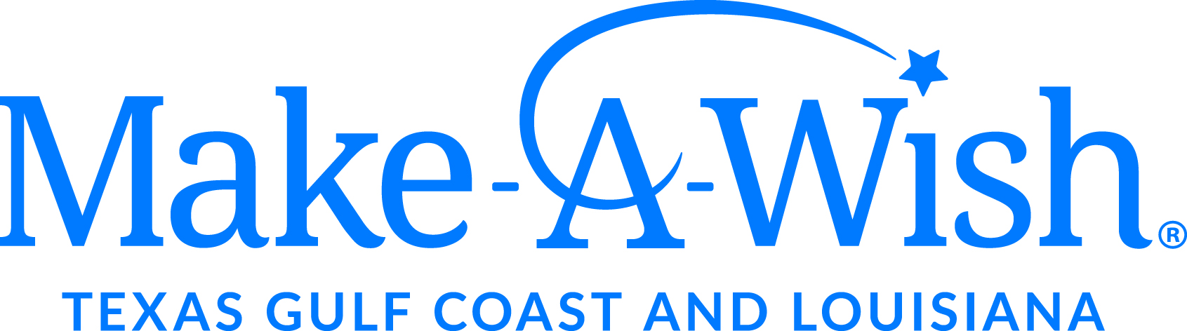 Logo for "MAKE-A-WISH FOUNDATION OF THE TEXAS GULF COAST & LOUISIANA INC"