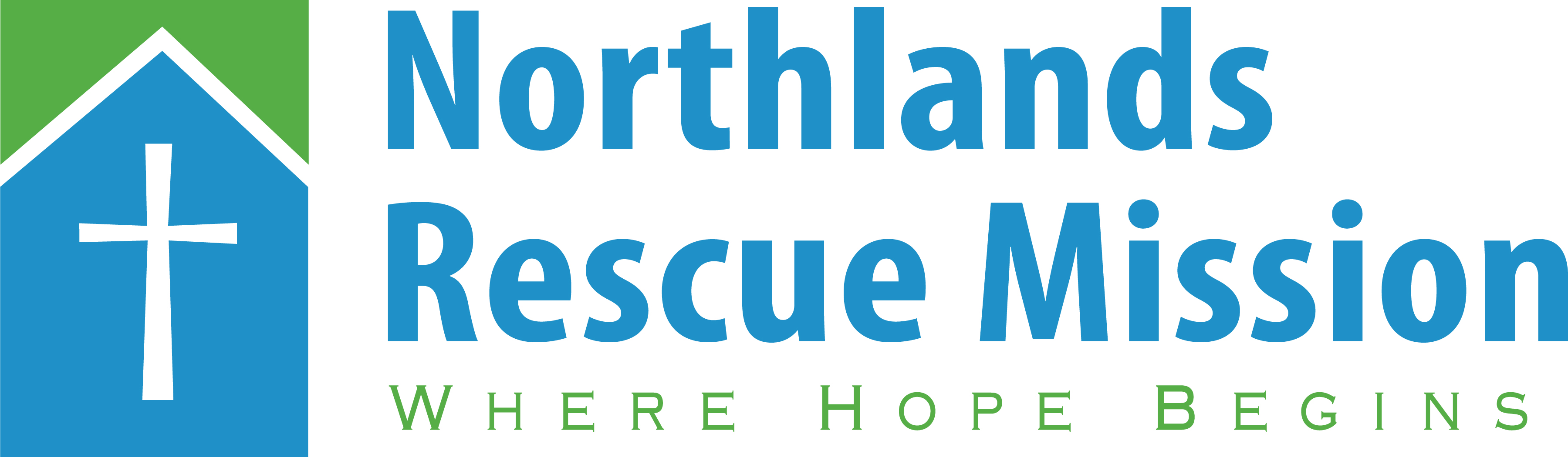 Logo for "NORTHLANDS RESCUE MISSION INC"