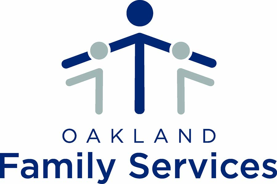 Logo for "OAKLAND FAMILY SERVICES"