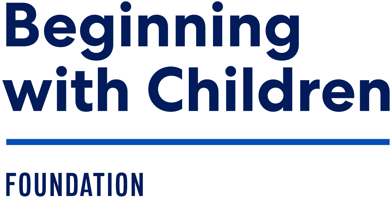 Logo for "BEGINNING WITH CHILDREN FOUNDATION INC"