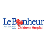 Logo for "Le Bonheur Children's Hospital Foundation"