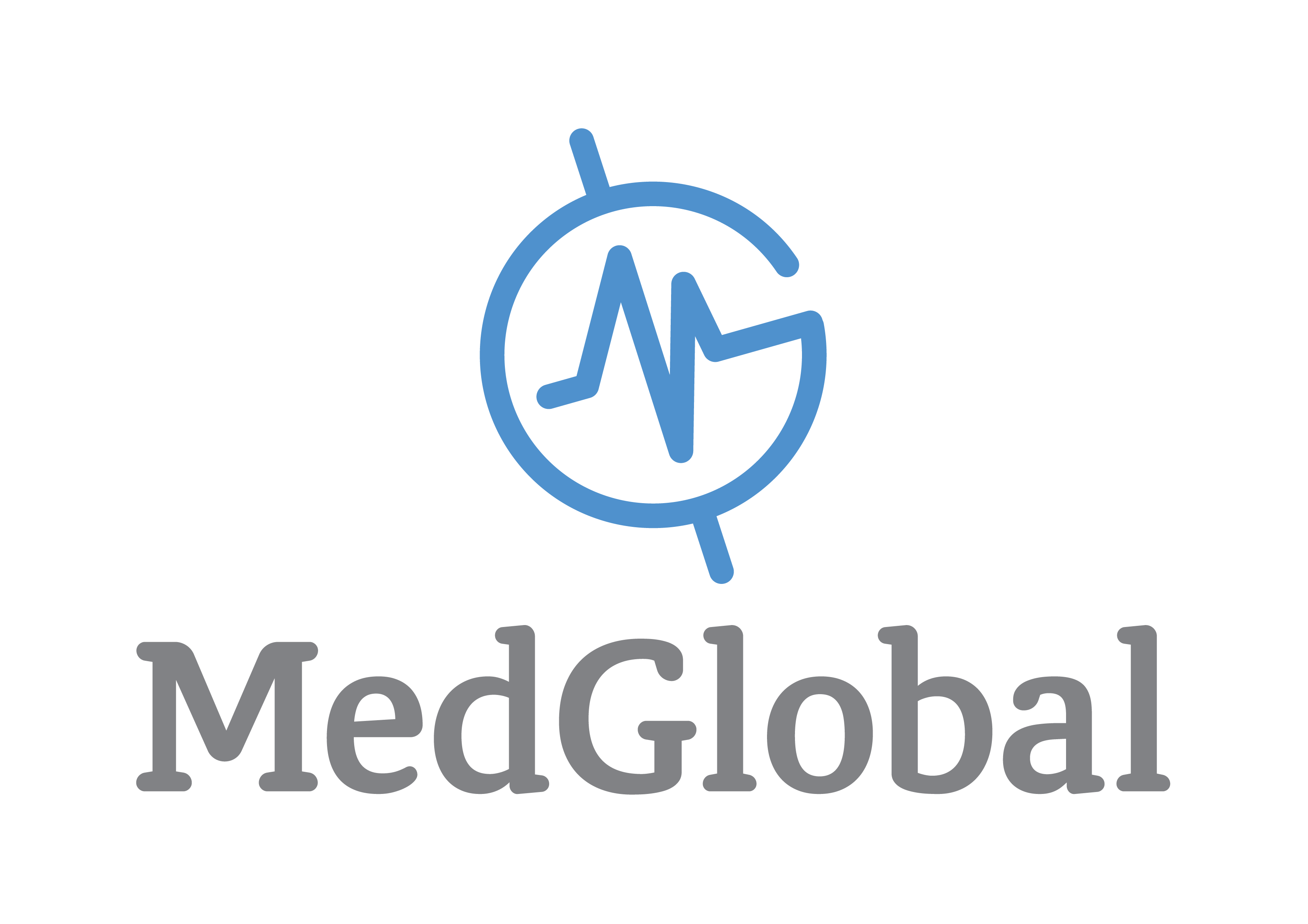 Logo for "MedGlobal Inc"