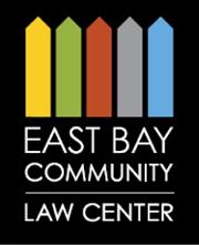 Logo for "EAST BAY COMMUNITY LAW CENTER"