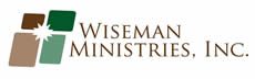 Logo for "WISEMAN MINISTRIES INC"