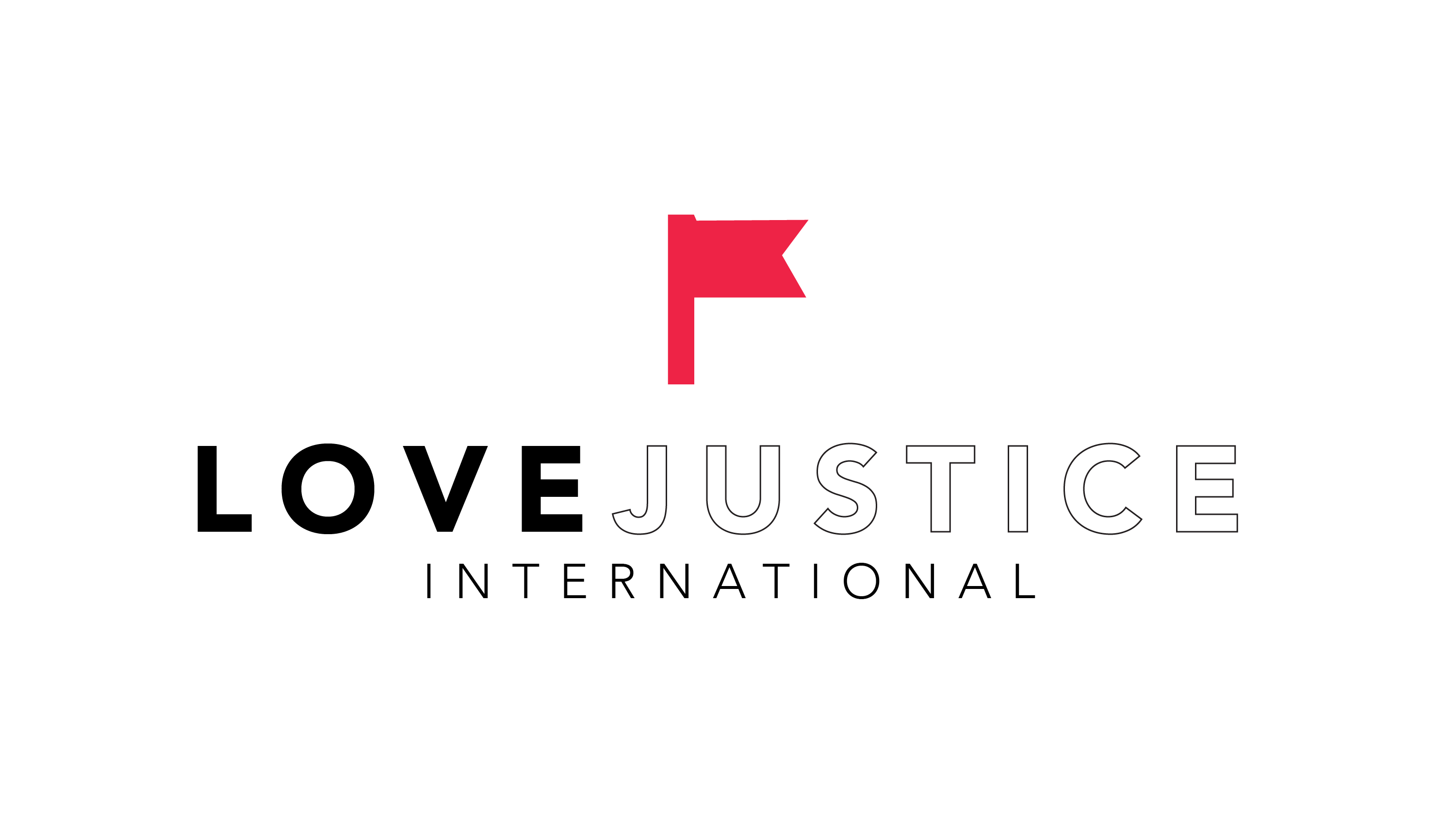 Logo for "LOVE JUSTICE INTERNATIONAL"