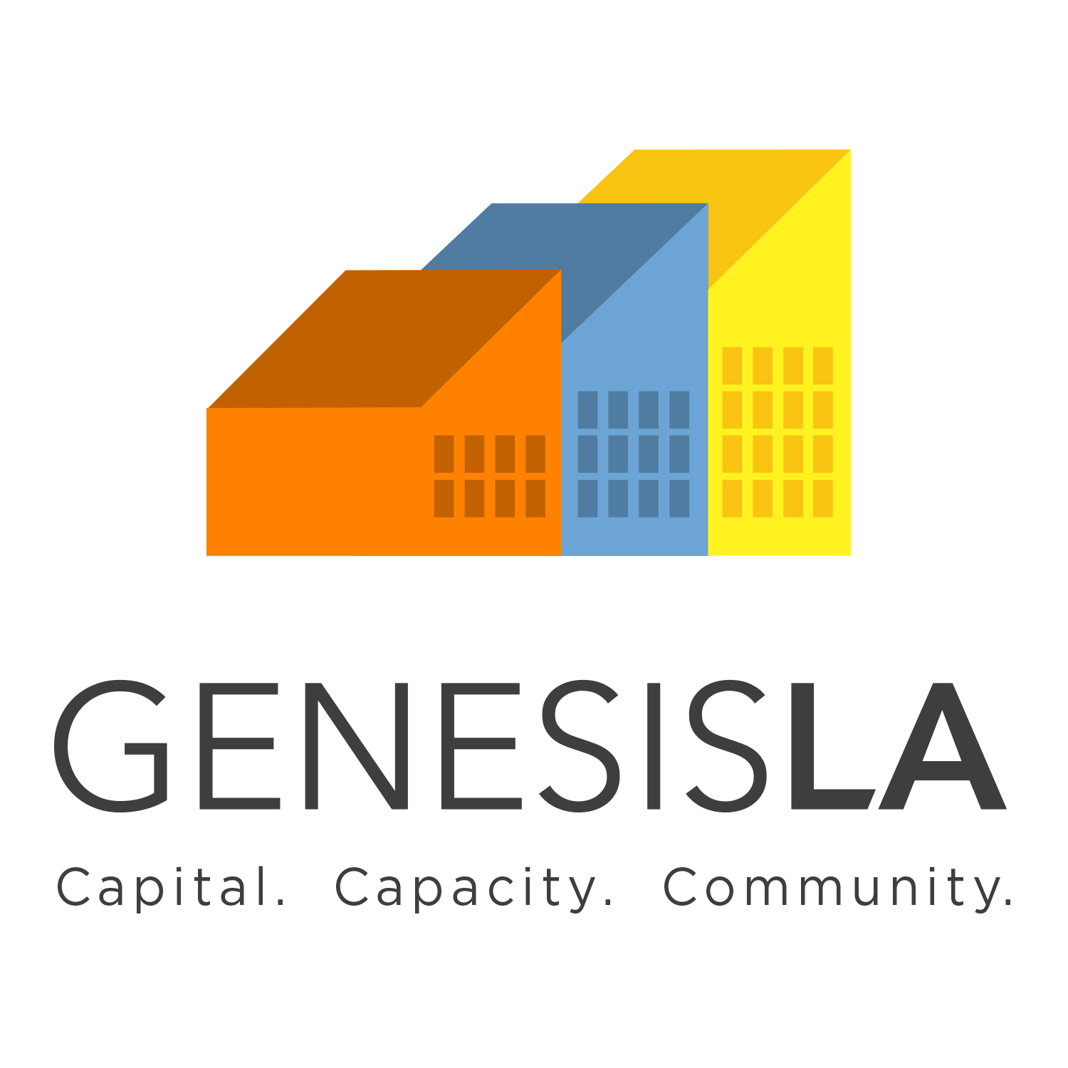 Logo for "GENESIS LA ECONOMIC GROWTH CORPORATION"