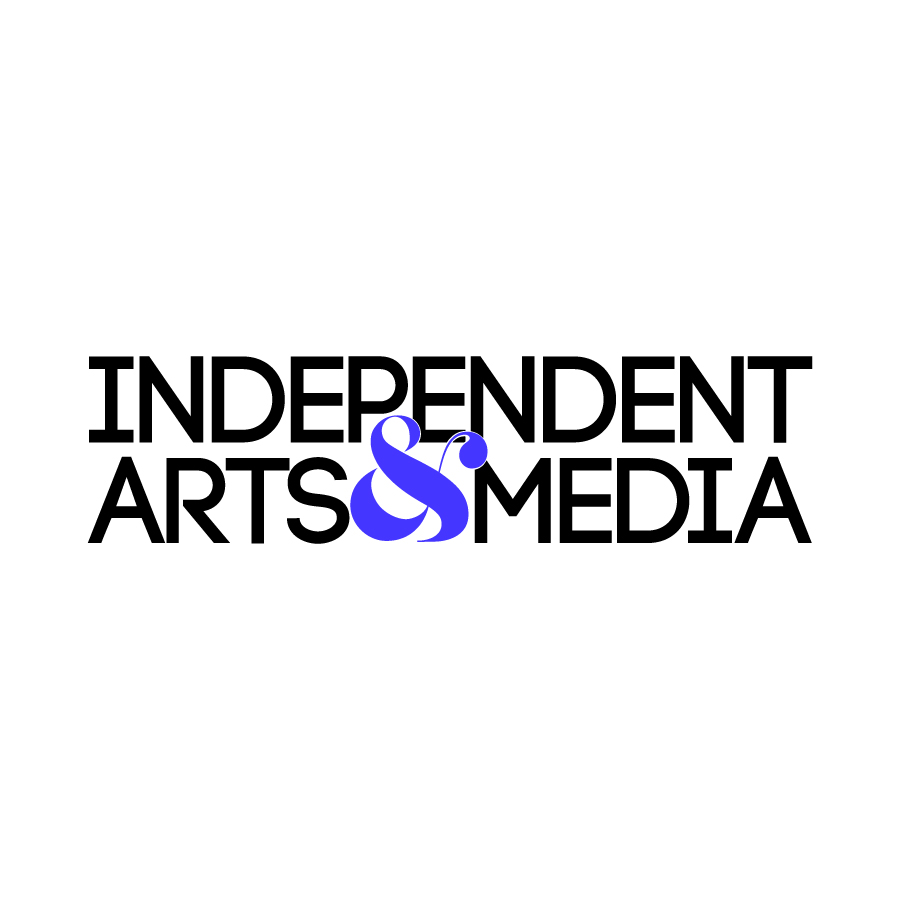 Logo for "Independent Arts & Media"