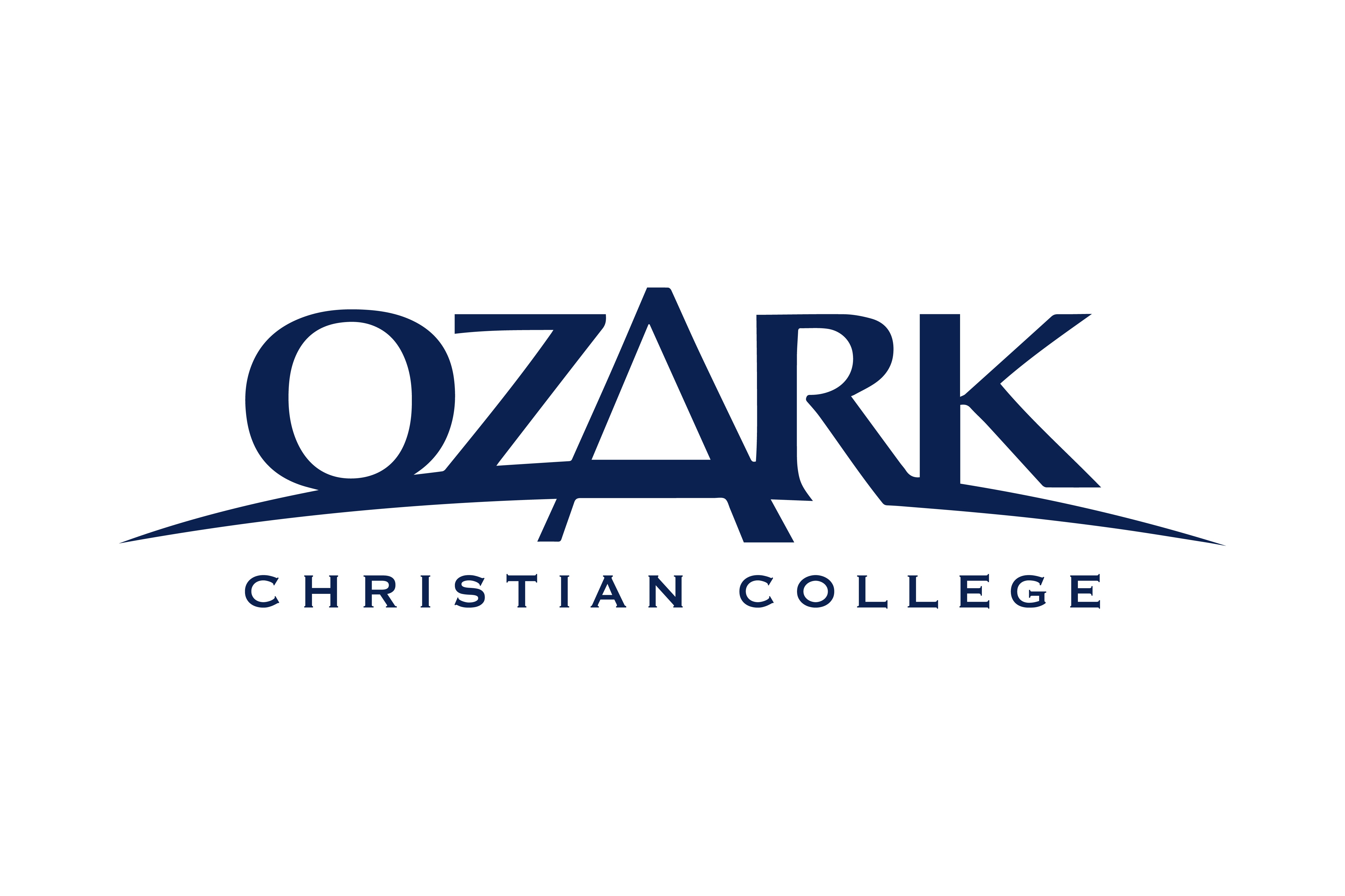 Logo for "OZARK CHRISTIAN COLLEGE"
