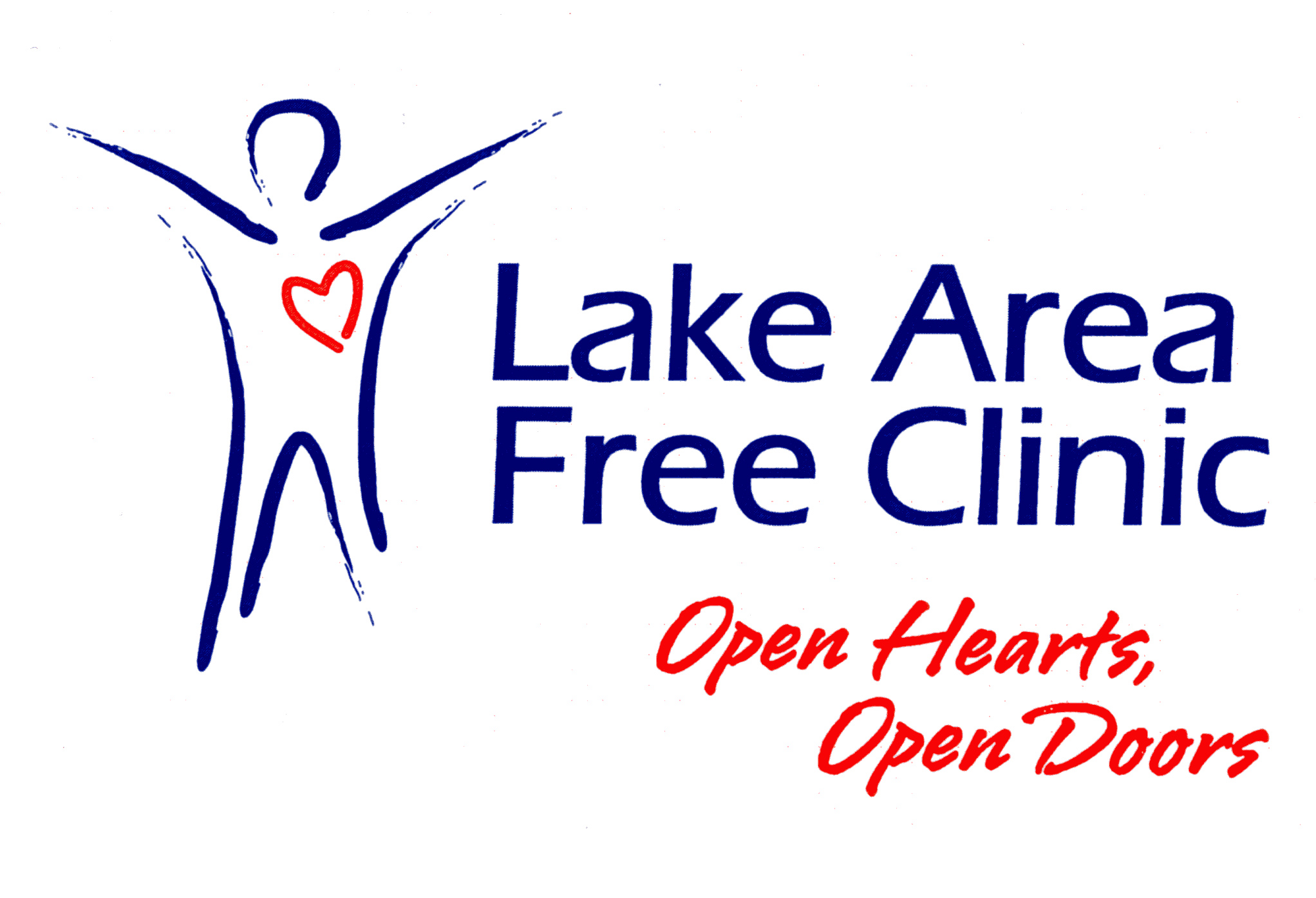 Logo for "LAKE AREA FREE CLINIC INC"