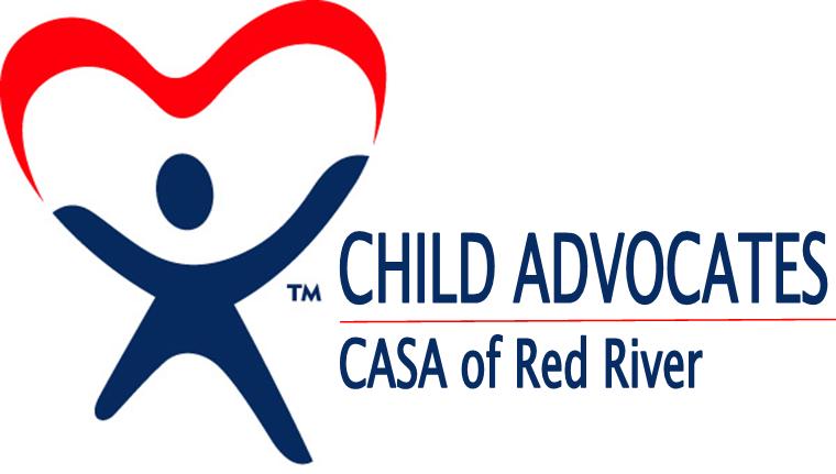 Logo for "Child Advocates CASA of Red River"