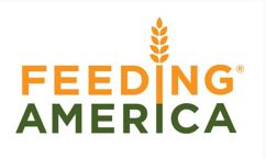 Logo for "Feeding America"