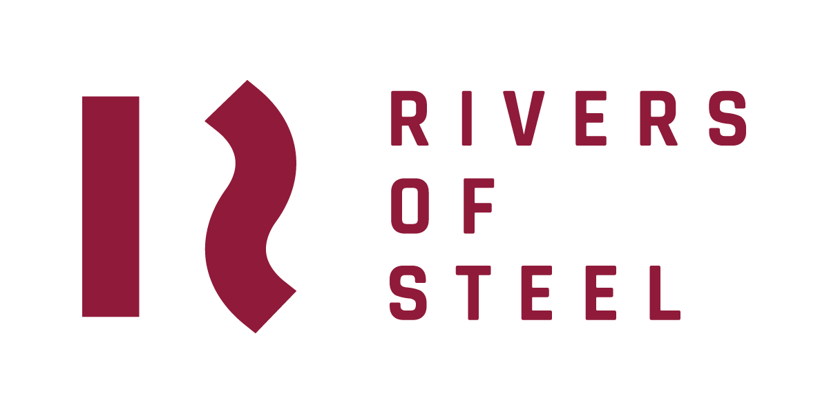 Logo for "RIVERS OF STEEL HERITAGE CORPORATION"