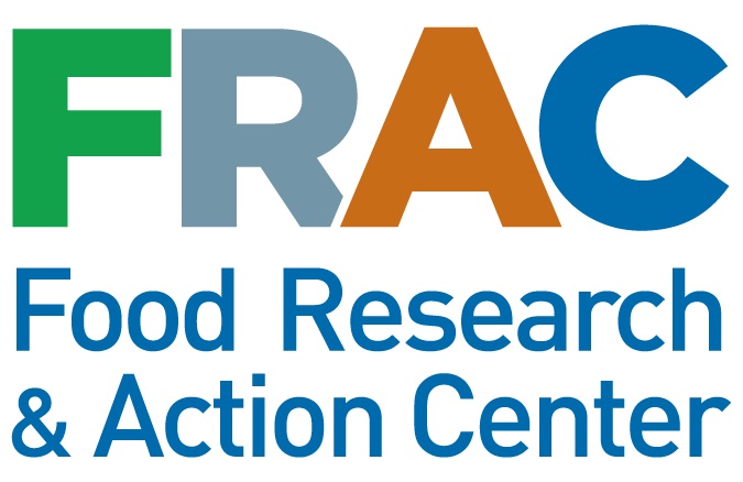 Logo for "FOOD RESEARCH AND ACTION CENTER"