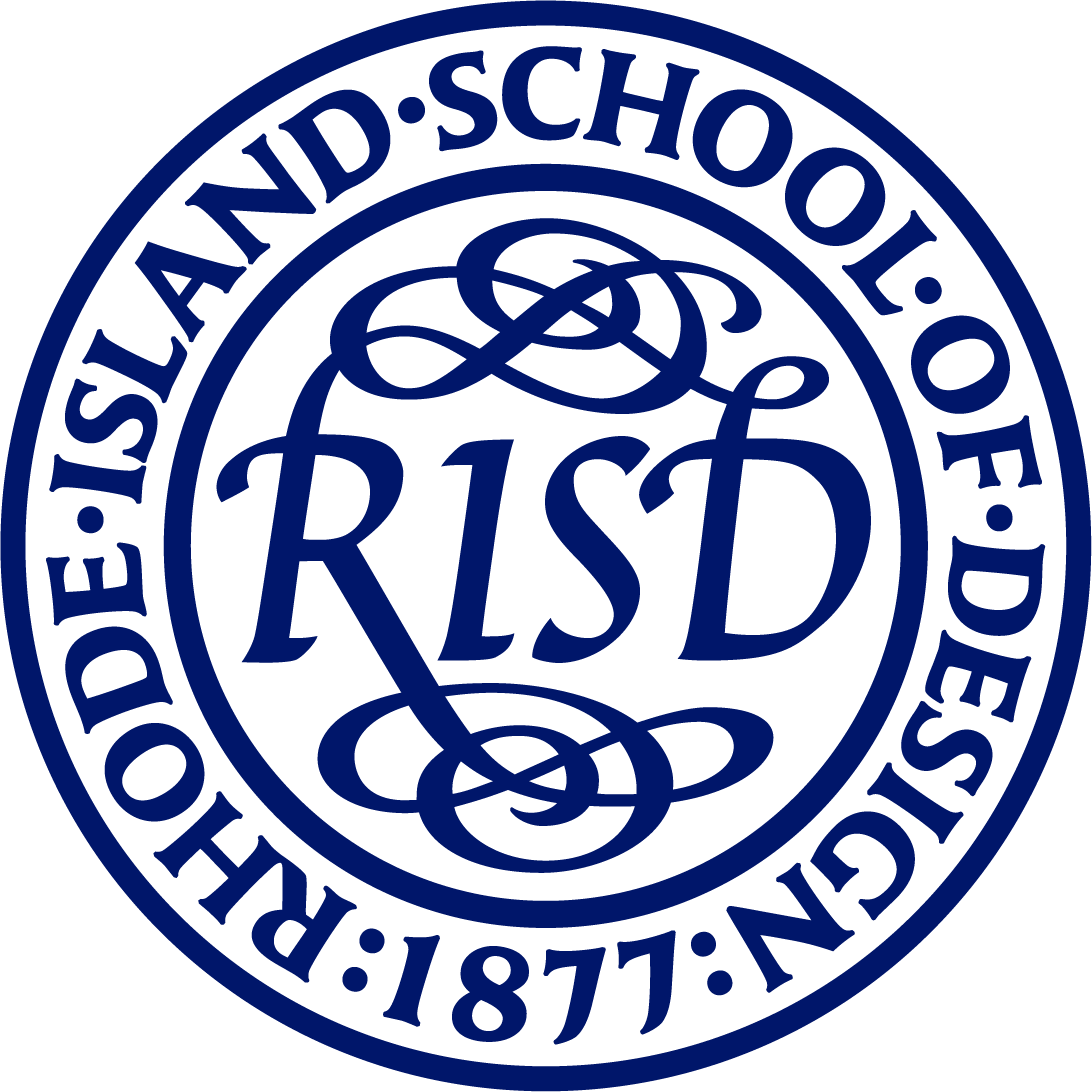 Logo for "RHODE ISLAND SCHOOL OF DESIGN"